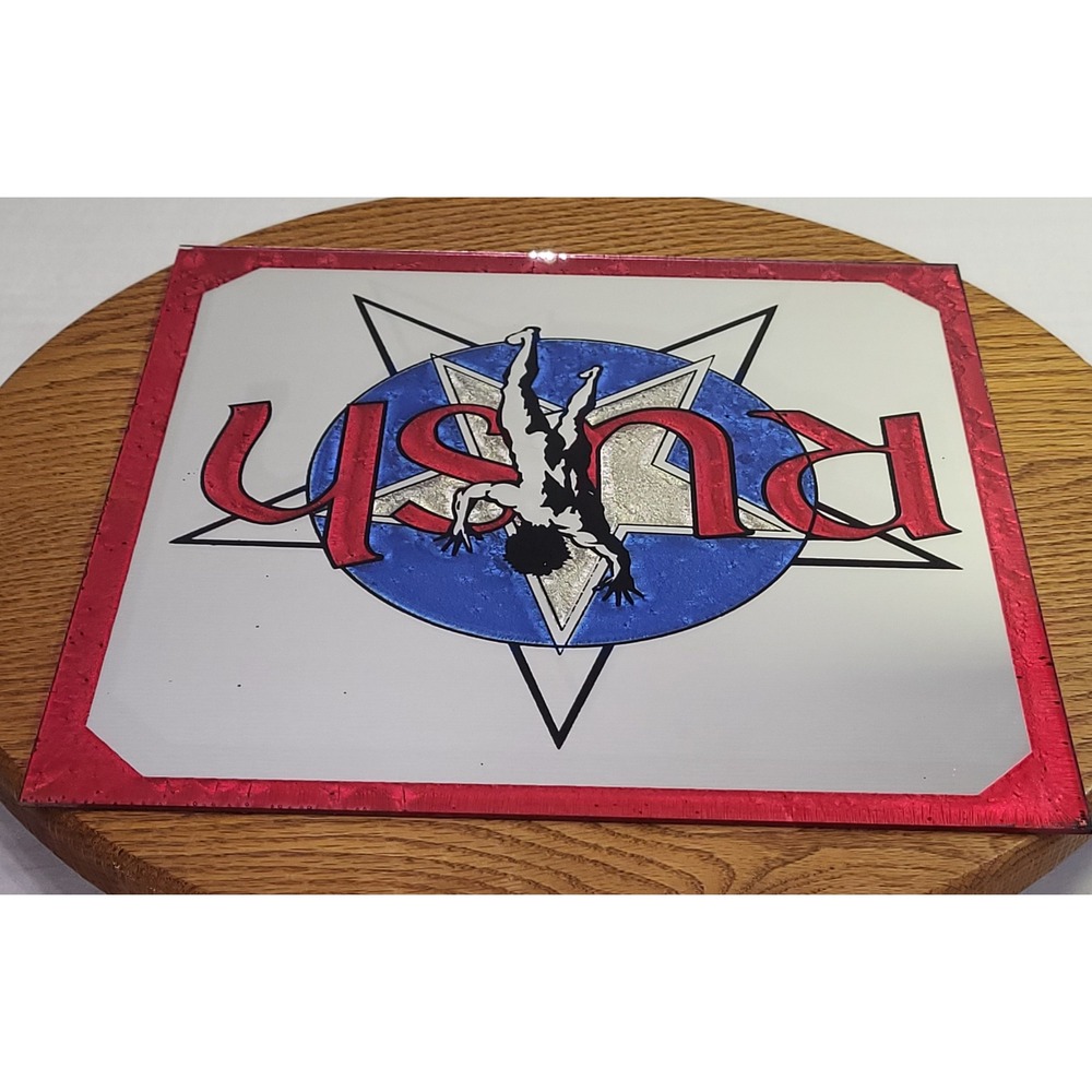 Rush Mirror Starman Logo Rock Band Carnival Prize Wall Decor 12.5x12.5 - Picture 5 of 7